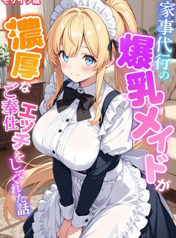 家事代行の爆乳メイドが濃厚なご奉仕エッチをしてくれた話 モザイク版｜/StudioSR-フルカラー